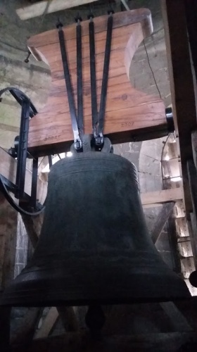 Restauration de l'�glise Saint Pierre : mouton de cloche