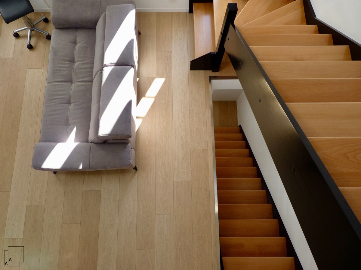 Cr�ation d�un triplex en maison de ville � de bas en haut �