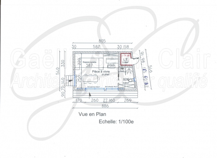 Construction d'une dépendance et d'une piscine avec paysaisme et extension de la villa