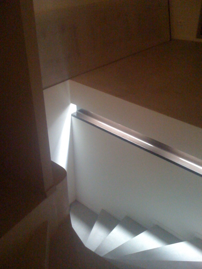 aménagement d'un penthouse à Marseille : l'escalier