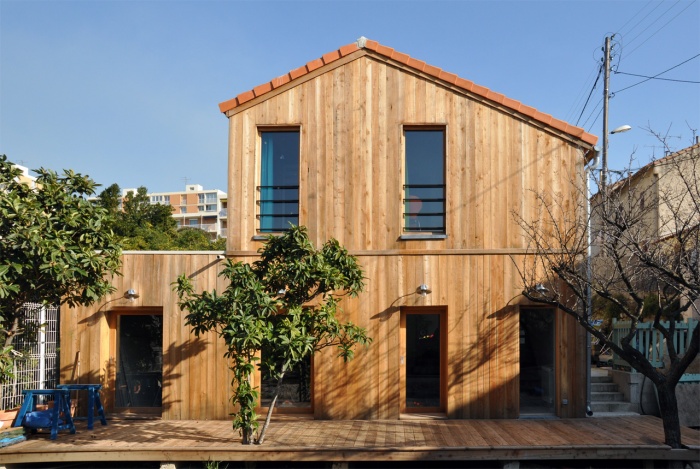 extension  saint jerome : Maison facade ouest web