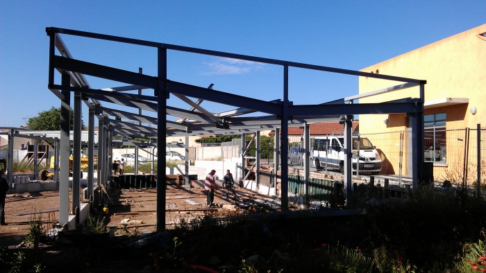 Construction dune cr�che 40 enfants : IMAG0222