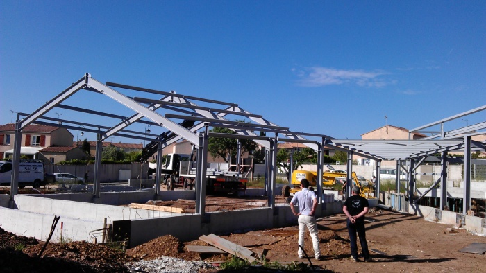 Construction dune cr�che 40 enfants : IMAG0221