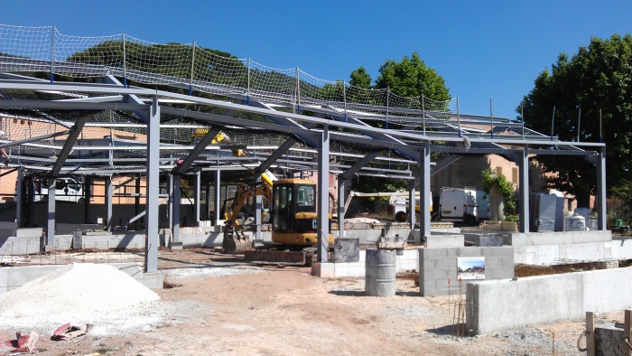Construction dune cr�che 40 enfants : IMAG0251