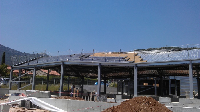 Construction dune cr�che 40 enfants : IMAG0273