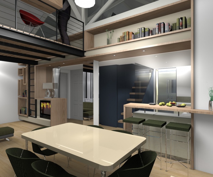 R�habilitation Appartement + Combles