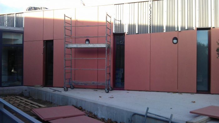 Construction dune cr�che 40 enfants : IMAG0567