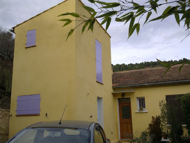 Extension et r�novation d'une maison d'habitation : apr�s travaux