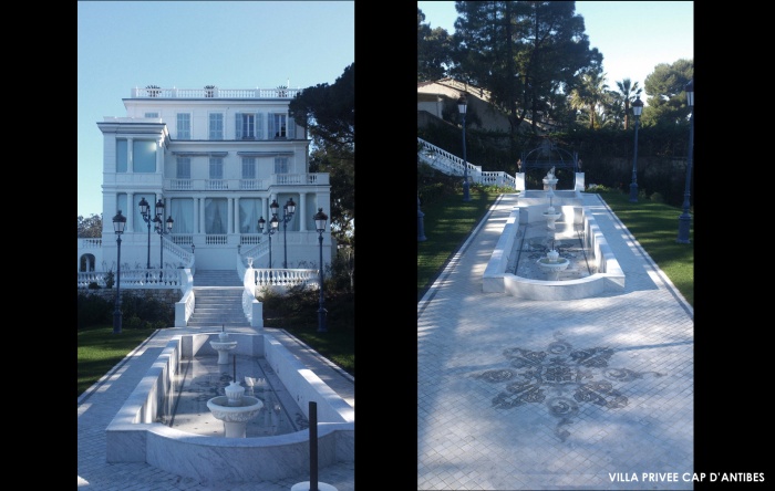 Maison individuelle au Cap d'Antibes : hierro project christophe hierro architecte dplg ravalement de fa�ade creation pool house amenagement piscine maison individuelle luxe prestige cap-d-antibes 1