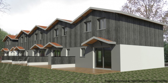 5 maisons individuelles group�es : s6