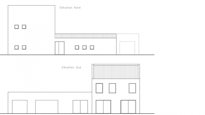 Cr�ation d'une Maison Contemporaine Proven�ale : villa.contemporaine.elevation2.jeremy.azzaro.architecte.png