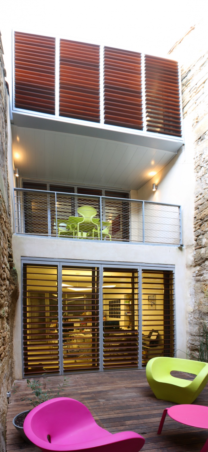 Rhabilitation maison de village  Aubais (30)