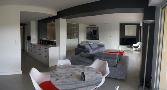 Association de deux appartement en un seul. Rnovation complte