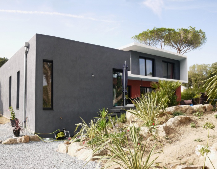 Villa Contemporaine : Villa Contemporaine-Atelier-RS Architecture-Romain Bazi�re